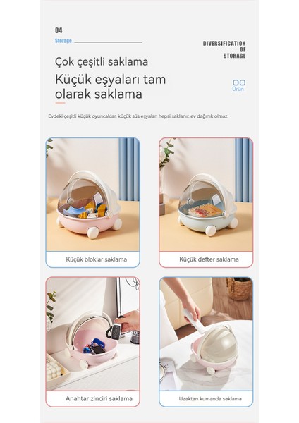 Yaratıcı Beşik Taşınabilir Masaüstü Saklama Kutusu (Yurt Dışından) fiyatları