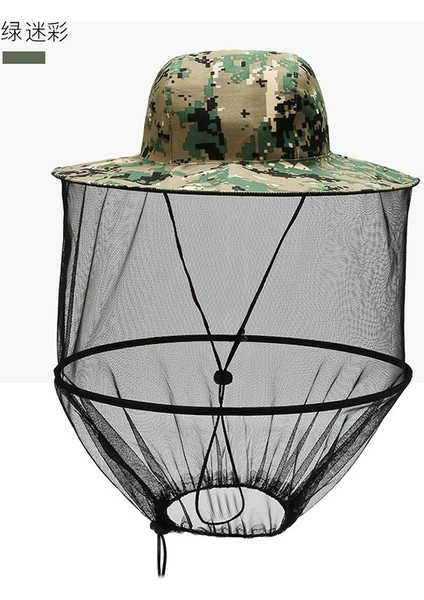 Sivrisinek Önleyici Hızlı Kuru Eğlence Güneşlik Güneş Koruyucu Balıkçılık Şapka (Yurt Dışından)