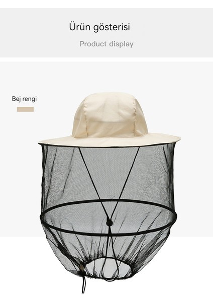 Sivrisinek Önleyici Hızlı Kuru Eğlence Güneşlik Güneş Koruyucu Balıkçılık Şapka (Yurt Dışından)