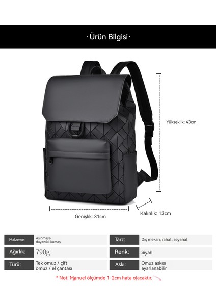 Büyük Kapasiteli Premium Hafif Sırt Çantası (Yurt Dışından) fırsatları