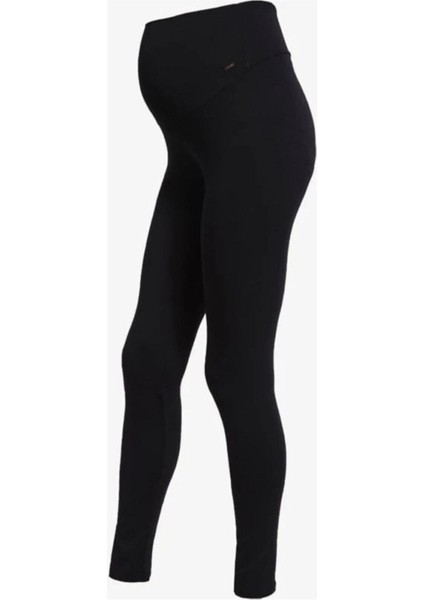 Kadın Siyah M Beden Esnek Kumaş Hamile Taytı modelleri