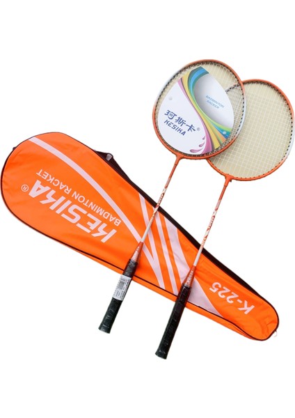 Çift Vuruşlu Dayanıklı Yetişkin Öğrenci Profesyonel Badminton Raketi (Yurt Dışından)