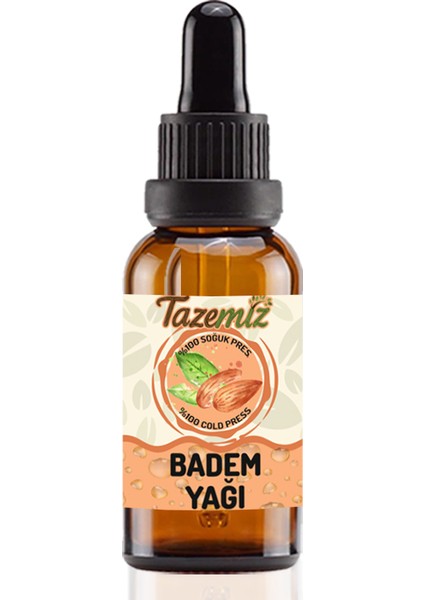 Badem Yağı 50ML - Soğuk Pres