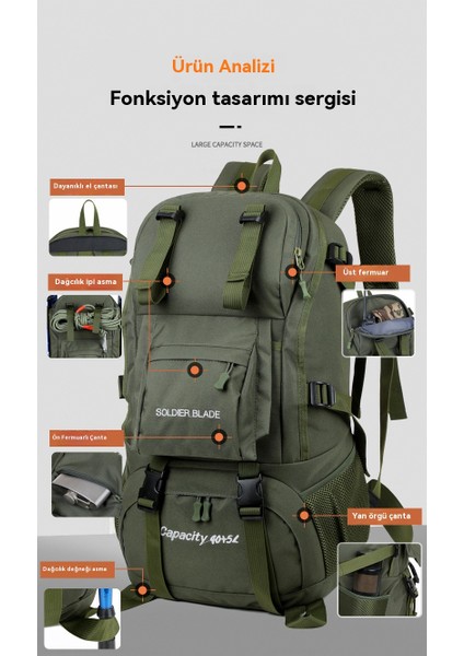 Erkek Seyahat Dağcılık Gelişmiş Hafif Sırt Çantası (Yurt Dışından) modelleri