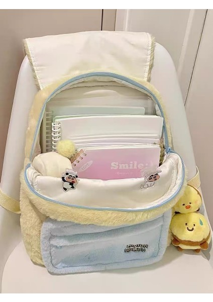 Çizgi Film Crayon Shin Süper Sevimli Peluş Sırt Çantası (Yurt Dışından) modelleri