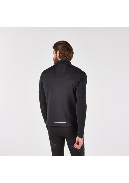 Kiprun Erkek Uzun Kollu Koşu Tişörtü - Siyah - Kiprun Run 500 Warm fiyatları