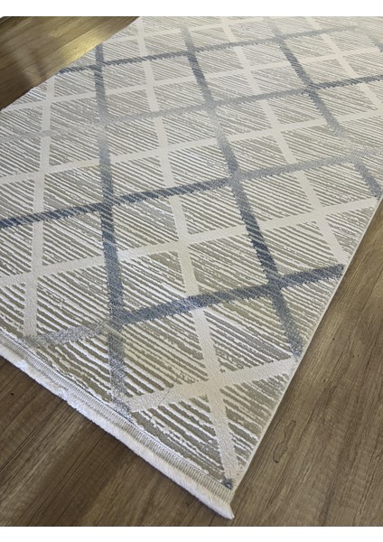 Moda 1097 Mavi Yün Tuşeli Akrilik Antibakteriyel Modern Halı fiyatları