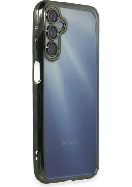 Samsung Galaxy A25 5g Kılıf Lensli Silikon - Yeşil fiyatları