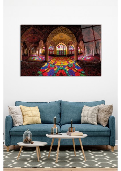 Nasır El-Mülk Cami Cam Tablo, Modern Ev ve Ofis Dekoru, Hediyelik Duvar Dekorasyonu, Kırılmaz Cam modelleri
