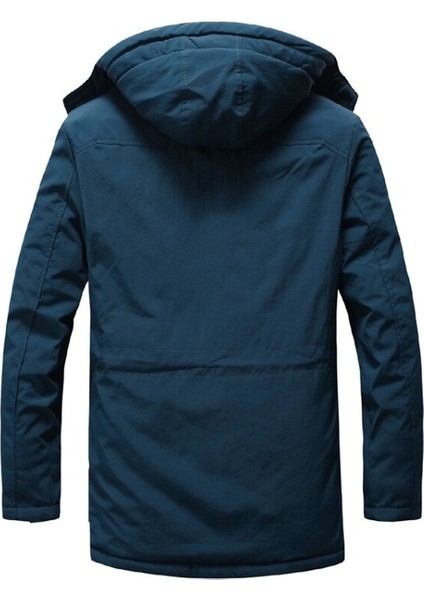 Erkek Kışlık Uzun Tarz Pamuklu Kapüşonlu Mont 001 fiyatları