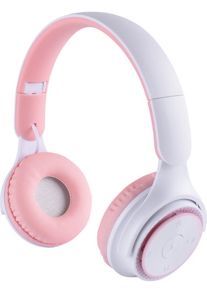 Vlmr M6 Pro Ayarlanabilir ve Katlanabilir Kulak Üstü Bluetooth Kulaklık-Beyaz