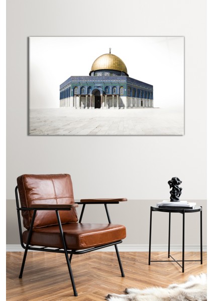 Kudüs Mescid-I Aksa Cam Tablo, Modern Ev ve Ofis Dekoru, Hediyelik Duvar Dekorasyonu, Kırılmaz Cam fiyatları