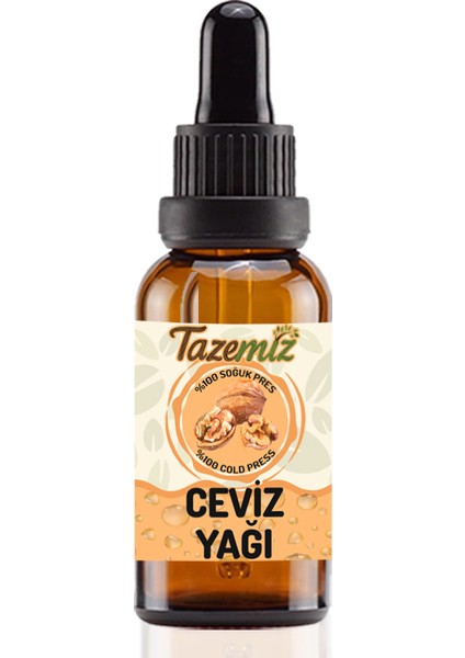Ceviz Yağı 50ML - Soğuk Pres