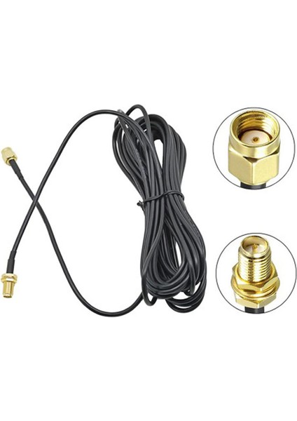 Sma Dişi Erkek Uzatma Kablosu Modem Anteni Wireless Anteni Wifi Anten Uzatma 5m fiyatları