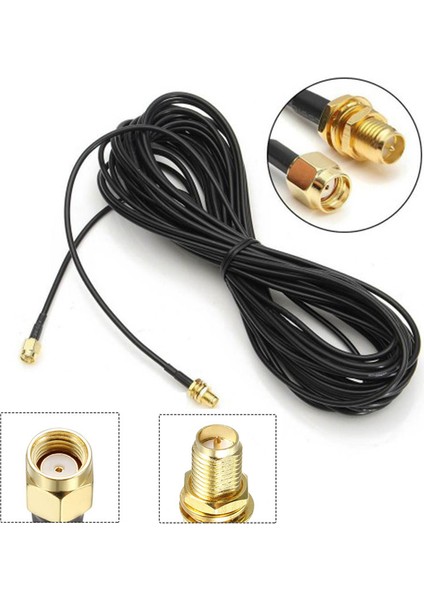 Sma Dişi Erkek Uzatma Kablosu Modem Anteni Wireless Anteni Wifi Anten Uzatma 5m modelleri