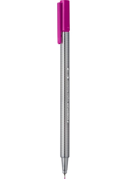 & WizDesign 334 Triplus Fineliner – 0.3 Mm, Tek Renk 10’lu Kutu (Siyah, Kırmızı, Mavi, Turuncu, Yeşil, Fuşya, Kahverengi, Gri)