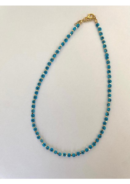 Mavi Nazar Boncuklu Yaz Kolye fiyatları