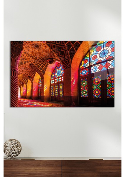 Iran Nasr El-Mülk Cami Cam Tablo, Modern Ev Ofis Dekoru, Hediyelik Duvar Dekorasyonu, Kırılmaz Cam