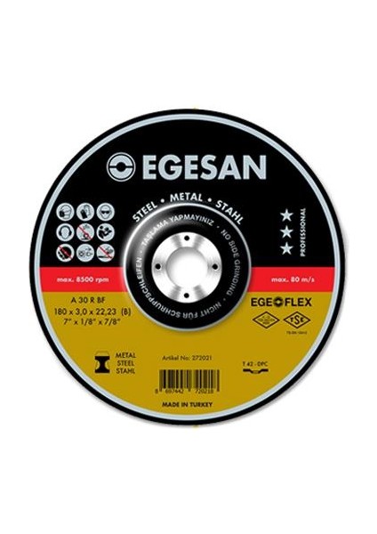 Metal Kesme Taşı 230X3 Pro Seri