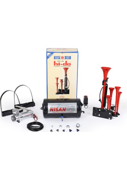 5 Borulu Dadan Korna Ekipmansız Set