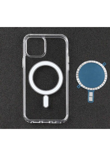 iPhone 11 Pro Kılıf Vlmr Tacsafe Wireless Kapak-Renksiz modelleri