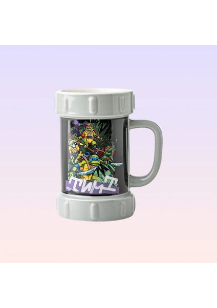Nickelodeon Genç Mutant Ninja Kaplumbağalar Baskılı Seramik Kupa