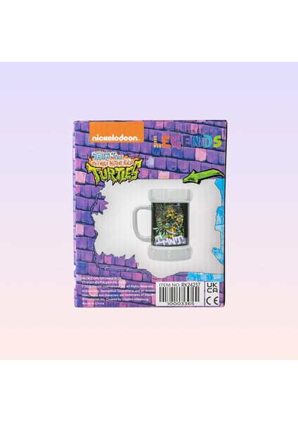 Nickelodeon Genç Mutant Ninja Kaplumbağalar Baskılı Seramik Kupa modelleri