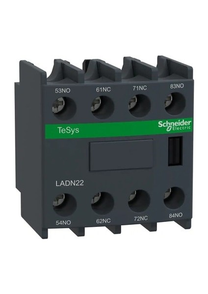 Tesys 2na + 2nk Yardımcı Kontak Bloğu / LADN22