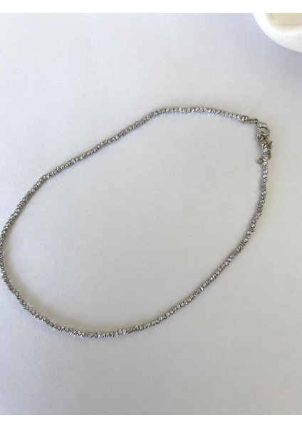 Dorika Silver Renkli Boncuk Kolye modelleri