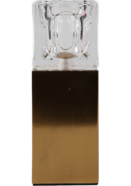 Paslanmaz Mumluk Copper L 9X9X24.5CM