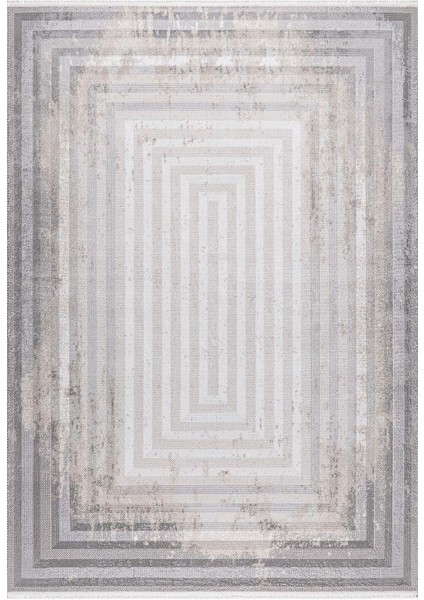 Moda 31660A Gri Serisi Salon Oturma Yatak Odası Halısı