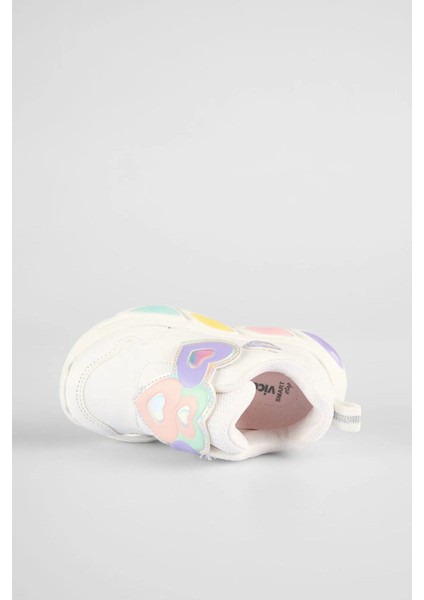 Lovely Kız Çocuk Işıklı Kalp Cırtlı Günlük Spor Ayakkabı 346.25K.234 modelleri