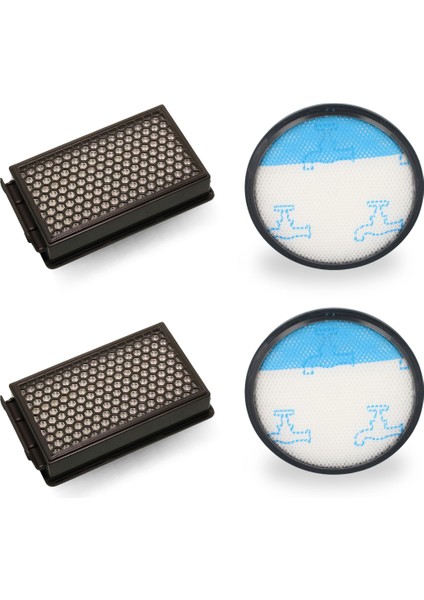 | Rowenta Uyumlu 2xadet RO3750-51 RO3786 RO3723 Ta Compact Power Kutulu Filtre Seti