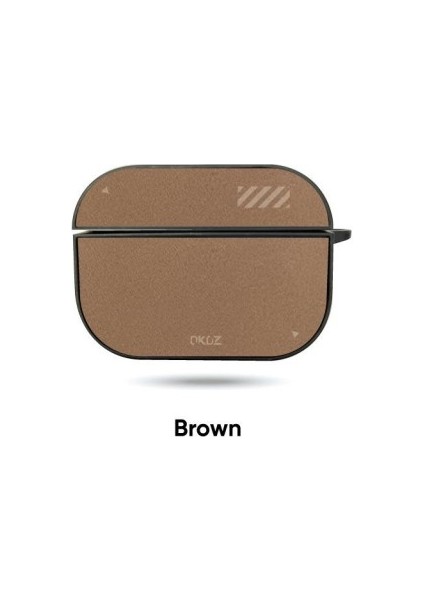 Phantom Airpods 3 Kılıfı – Kahverengi, Mat Kaplama, Darbe Korumalı