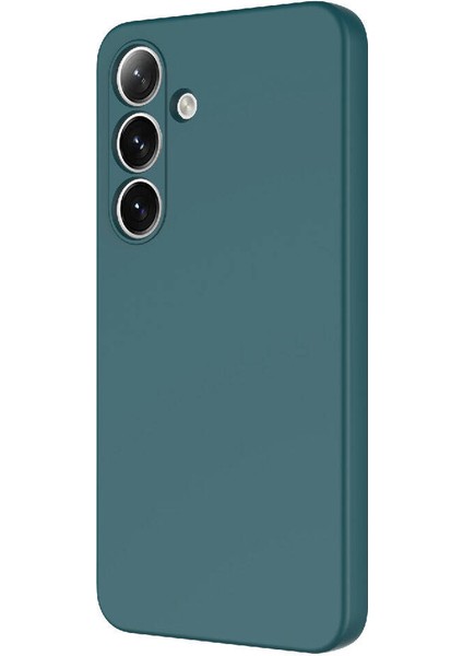 Galaxy S24 Kılıf Vlmr Mara Laaakan Kapak-Koyu Yeşil indirimleri