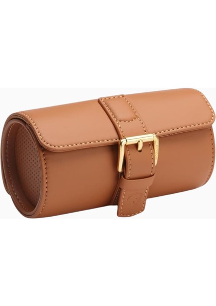 Genius 2'li Saat Kutusu, Şık Mikroleder Seyahat Etuisi