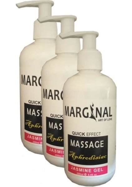 Massage Jasmine Gel 250 ml Yasemin Masaj Jeli 3'lü