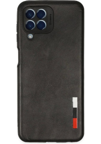 Samsung Galaxy M33 Kılıf Loop Deri Silikon - Siyah