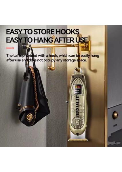 Profesyonel Saç ve Sakal Kesimi Için Dayanıklı ve Şık Tıraş Makinesi indirimleri