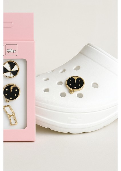 Abc Ladybug Detailed Slippers Charmpim fiyatları