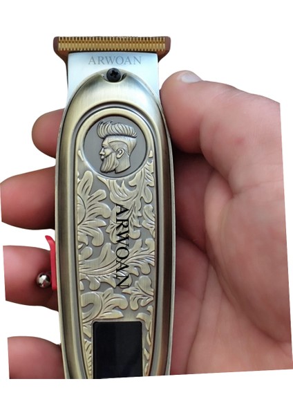 LCD Ekranlı Kablosuz Şarjlı Sakal ve Tıraş Makinesi 3’lü Kuaför Seti indirimleri