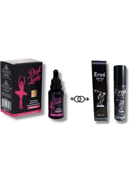 Pink Lady Kadınlara Özel Damla + Eros Sprey