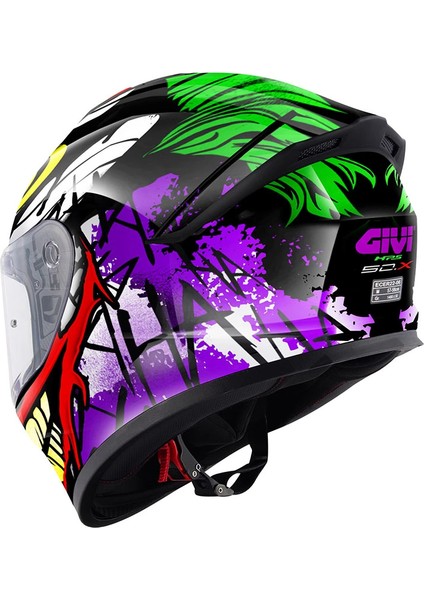 Gıvı 50.x Joke Siyah Kask modelleri