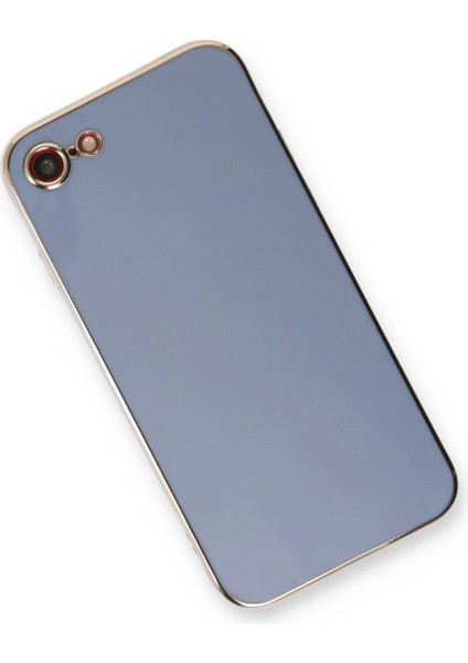 iPhone 7 Kılıf Volet Silikon - Mavi modelleri