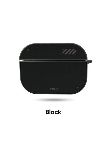 Phantom Airpods Pro Kılıfı – Siyah, Mat Kaplama, Darbe Korumalı