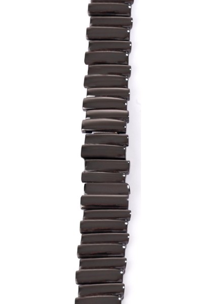 Armis Serisi Paslanmaz Çelik Kordon, Apple Watch Series SE/11/10/9/8/7/6/5/4/3 ile Uyumlu, 42MM/41MM/40MM/38MM, Siyah