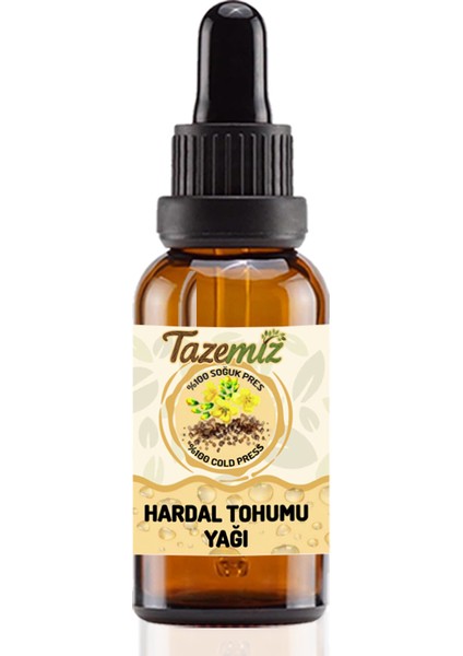 Siyah Hardal Tohumu Yağı 50ML - Soğuk Pres