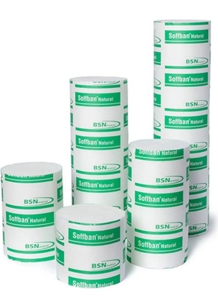 Soffban Natural Alçı Altı Ve Lenf öddem Bandajı Pamuğu 15cm X 2,7m modelleri