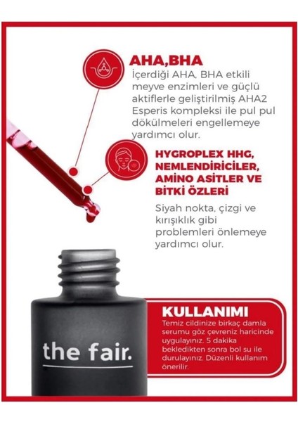 Ahabha Peel Bright Serum Canlandırıcı ve Arındırıcı Etki 30 ml Kadınlar İçin fiyatları