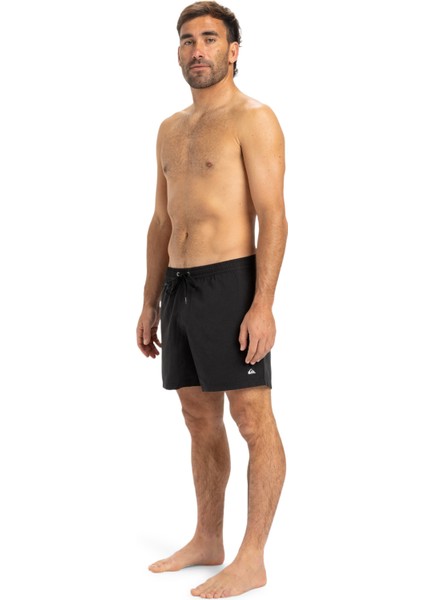 EVERYDAY SOLID VOLLEY 15 Siyah Erkek Deniz Şortu fırsatları